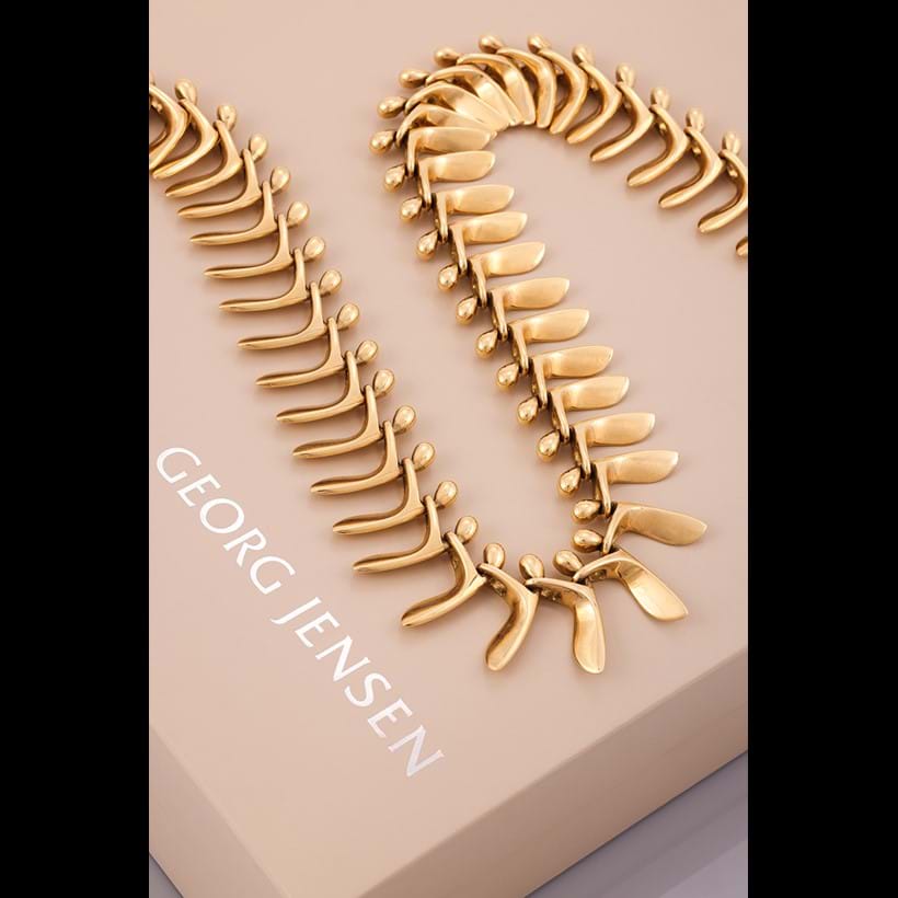 Inline Image - Georg Jensen, Sycamore Pod, an 18 carat gold necklace | Est. £8,000-12,000 (+ fees)