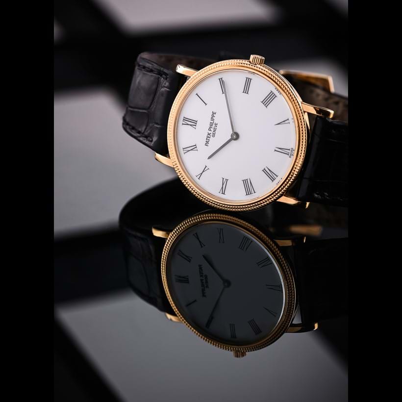 Inline Image - Lot 369: Y Patek Philippe, Calatrava, Ref. 3520/D, an 18 carat gold coloured wrist watch, no. 2924258, circa 1978 | Est. £4,000-6,000 (+ fees)