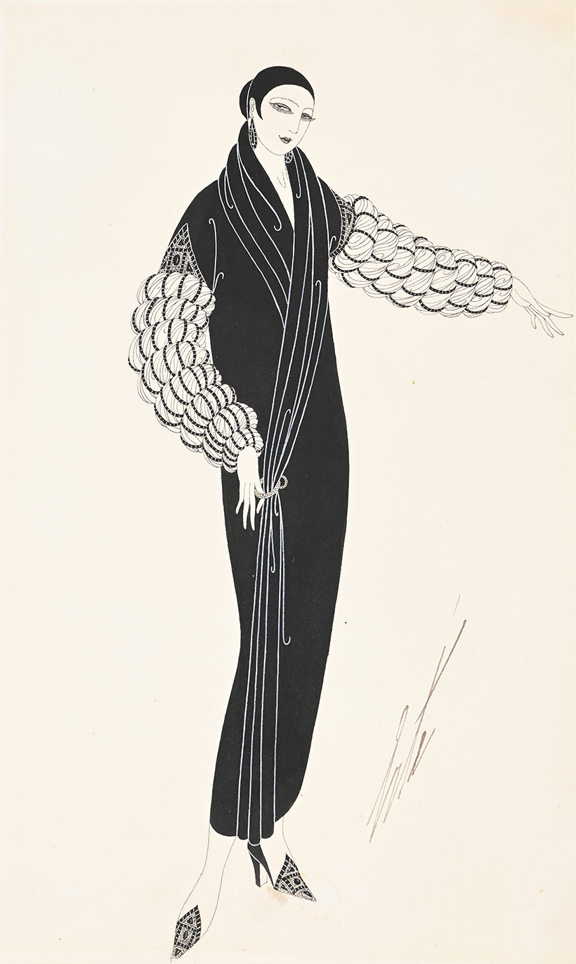 Erte fashion illustrations hotsell