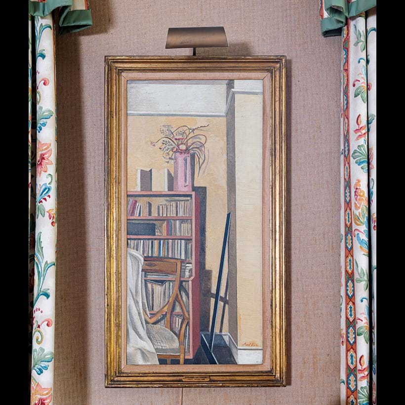 Inline Image - Lot 186: Paul Nash (British 1889-1946), 'Studio Interior', Oil on canvas | Est. £50,000-80,000 (+ fees)