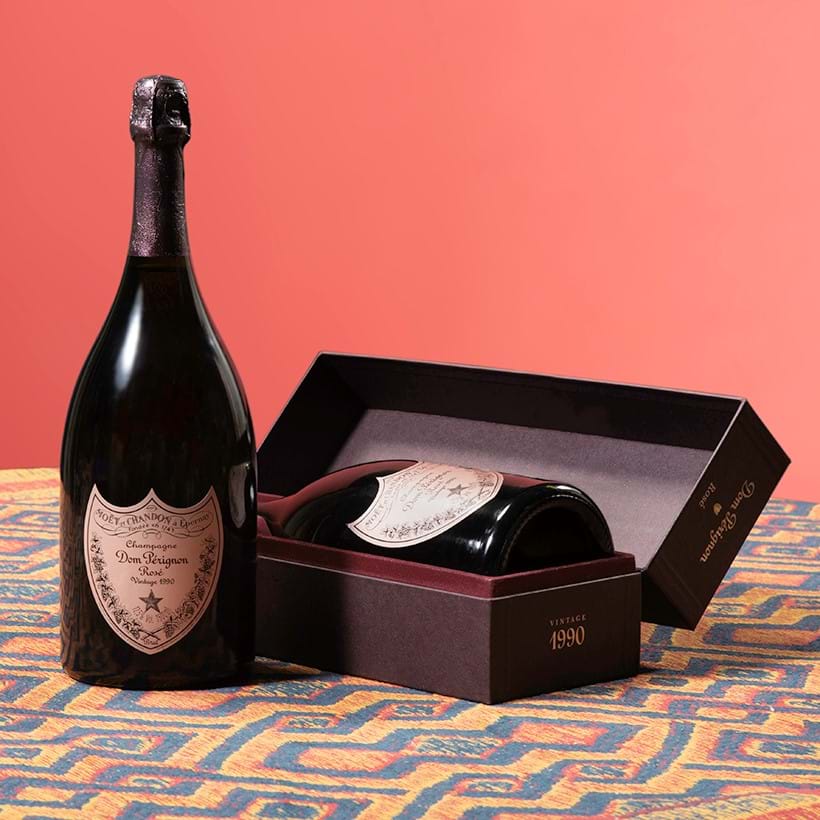 Inline Image - 1990 Dom Perignon Rose, 2 magnums | Sold for £1,260 incl.
