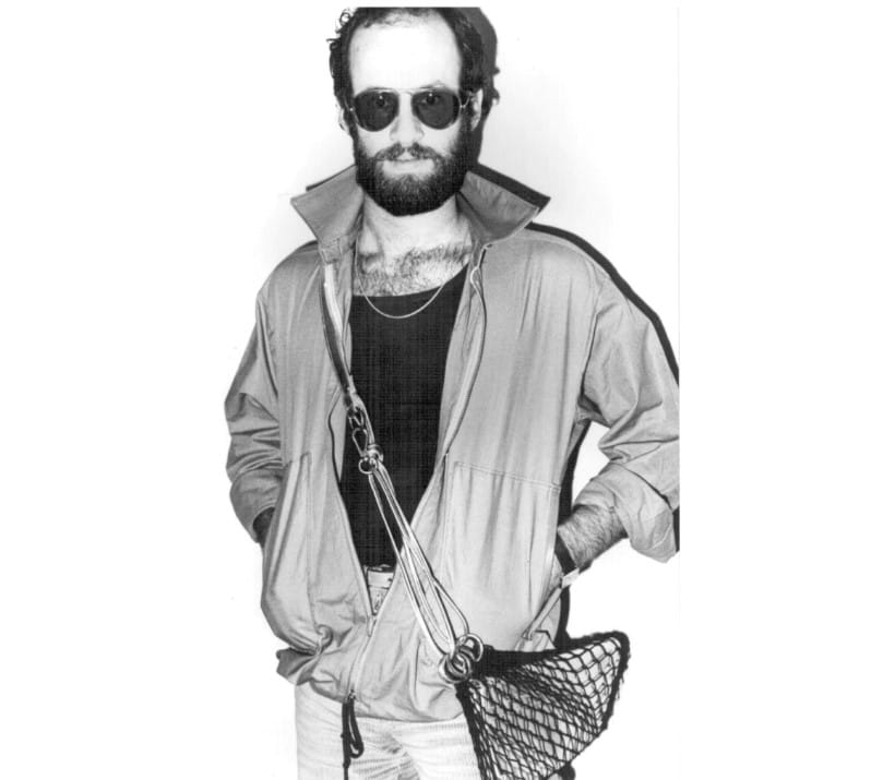 Inline Image - Roger Saul wearing first blouson jacket in 1975 from the Hunting Shooting Fishing collection