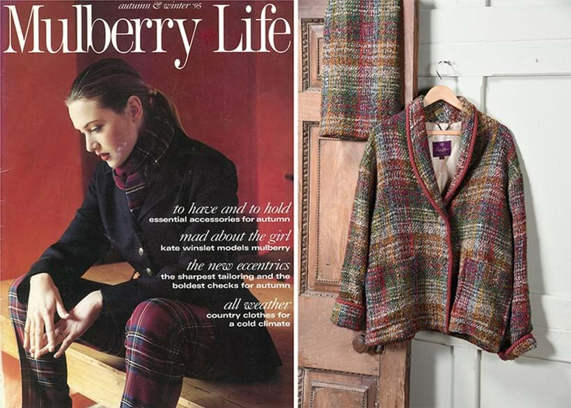 Inline Image - Lot 42: A Mulberry tweed suit as worn by Kate Winslet in 1995 | Est. £300-500 (+ fees)