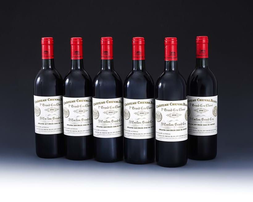 Inline Image - Lot 27: 1990 Château Cheval Blanc Premier Grand Cru Classe A, Saint-Emilion Grand Cru, 12x75cl | Est. £8,000-10,000 (+ fees)