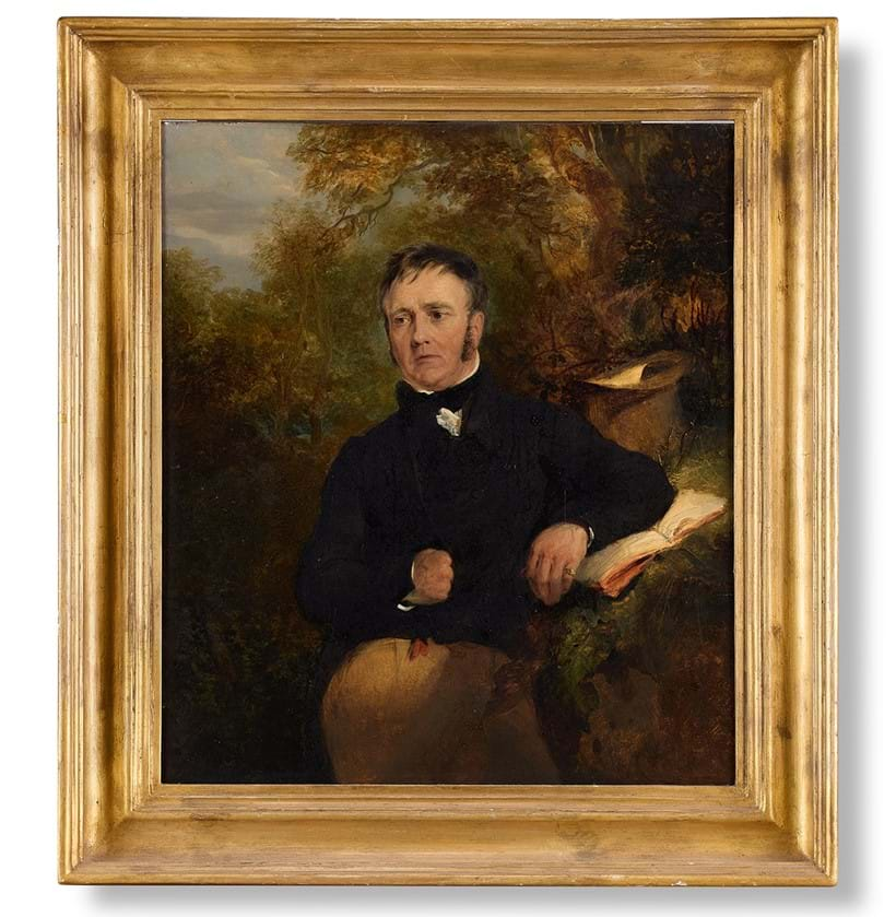 Inline Image - Lot 454: Sir Edwin Henry Landseer (British 1802 - 1873), 'Portrait of Mr Bridgeman Small', Oil on canvas | Est. £3,000-5,000 (+ fees)