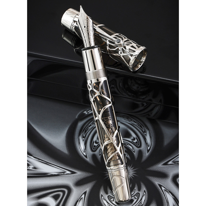 Montblanc, Magical Black Widow Skeleton 88, a limited edition fountain pen, No. 36/88, 2004