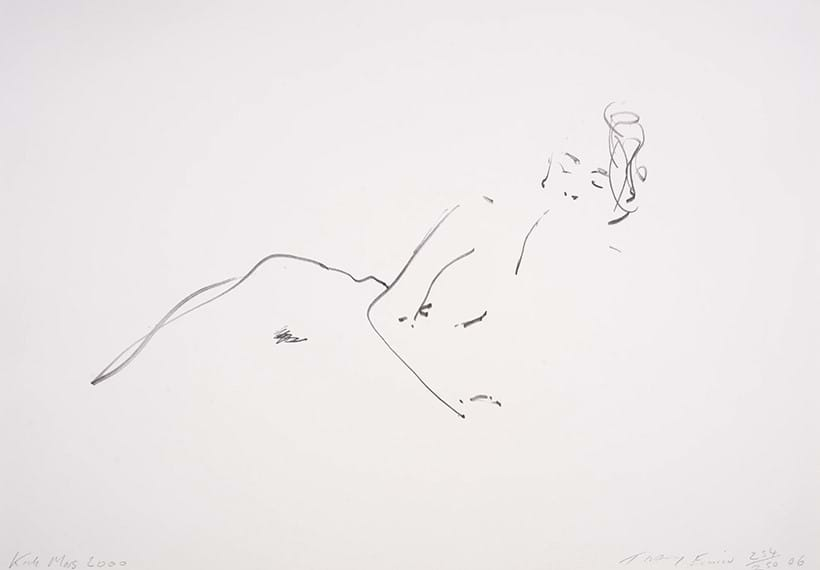 Inline Image - Lot 18: Tracey Emin (b.1963), ‘Kate Moss 2000’, Polymer gravure etching, 2006, signed and titled in pencil | Est. £3,000-5,000 (+ fees)