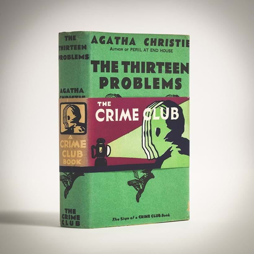 Inline Image - Lot 113: Christie (Agatha), ‘The Thirteen Problems’, first edition, The Crime Club, 1932 | Est. £15,000-20,000 (+ fees)