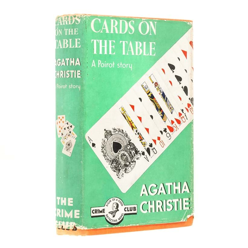 Inline Image - Lot 125: Christie (Agatha) ‘Cards on the Table’, first edition, The Crime Club, 1936. | Est. £2,000-3,000 (+ fees)