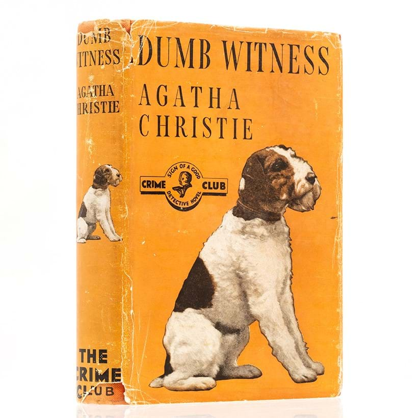 Inline Image - Lot 127: Christie (Agatha) ‘Dumb Witness’, first edition, 1937 | Est. £3,000-4,000 (+ fees)