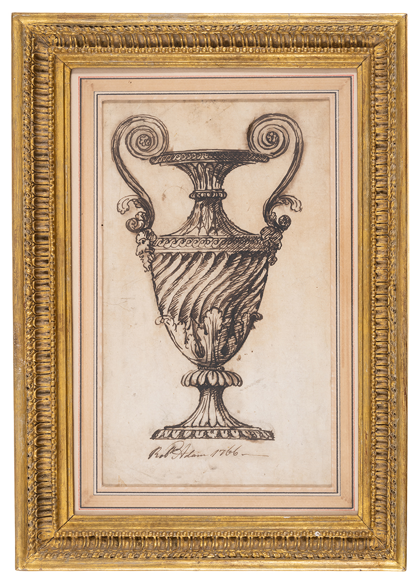 Lot 24 - Adam (Robert) Preliminary design for a urn in the dining room at.jpg