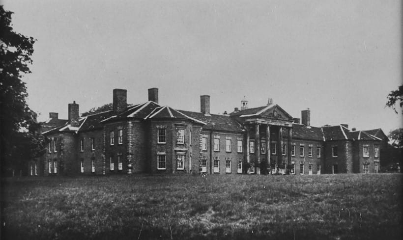 Inline Image - Adlington Hall | The South Front and West Wing 1757-1929