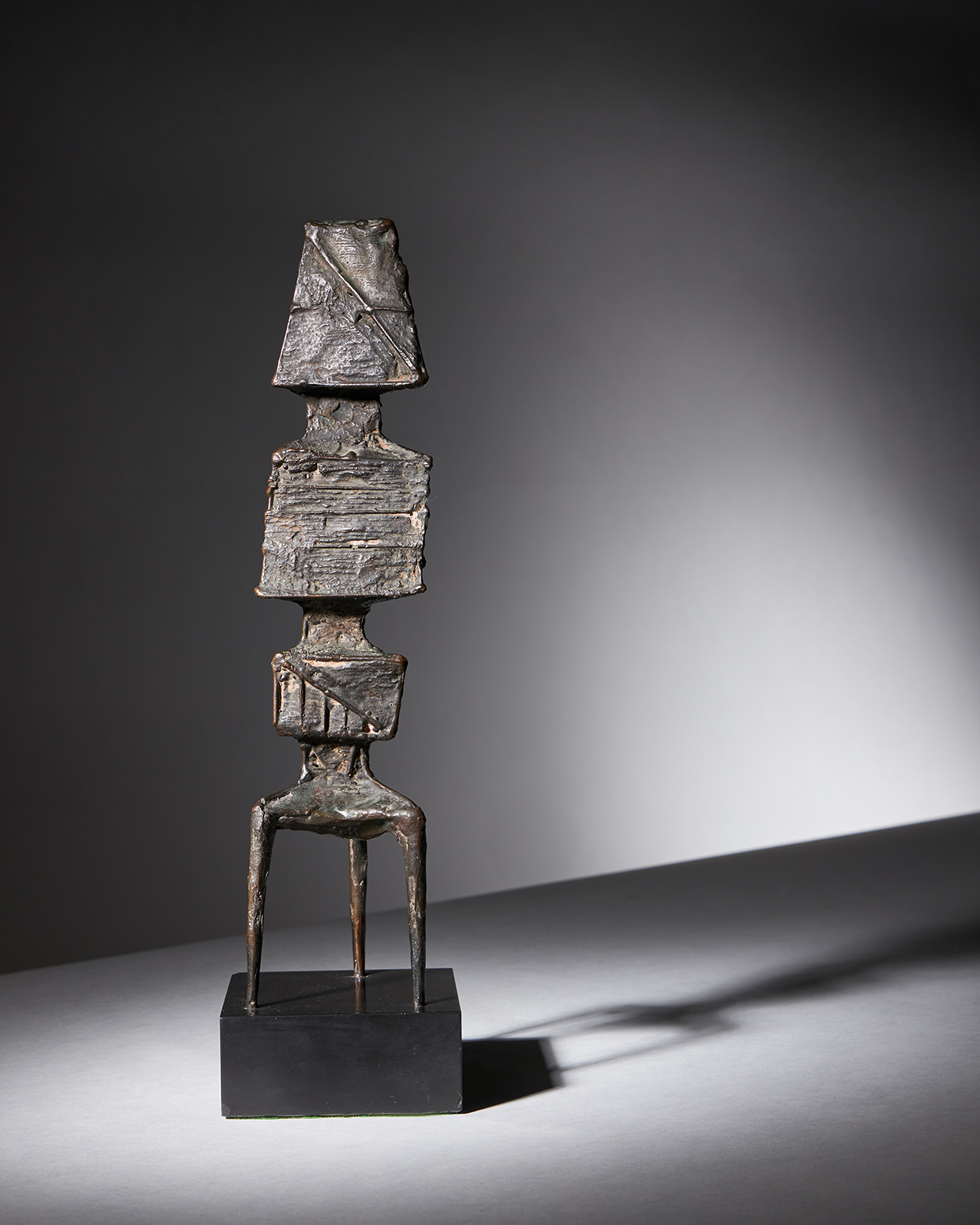 Lot 117 - 'Maquette for the Trigons' by Lynn Chadwick.jpg