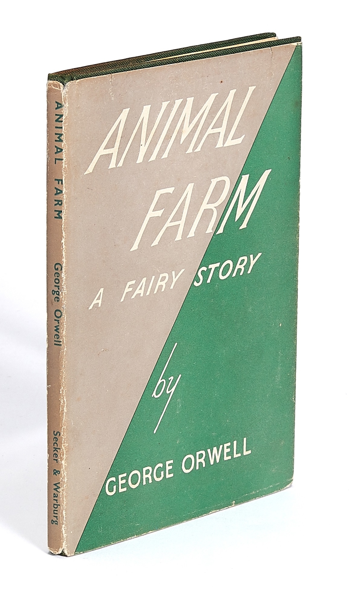 George Orwell, Animal Farm, A Fairy Story, first edition [London, Secker & Warburg, 1945]