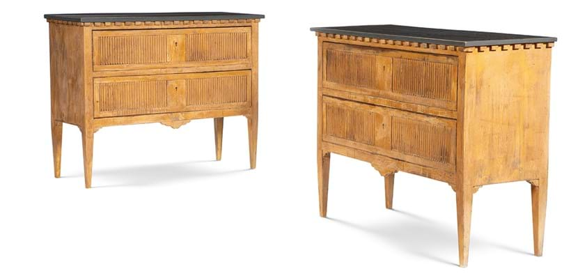 Inline Image - Lot 174: A pair of painted commodes, Swedish, 19th century | Est. £1,200-1,800 (+ fees)