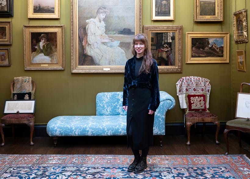 Inline Image - Hannah Lund, Curator of Exhibitions and Displays, Leighton House | © Royal Borough of Kensington and Chelsea. Image by Jaron James