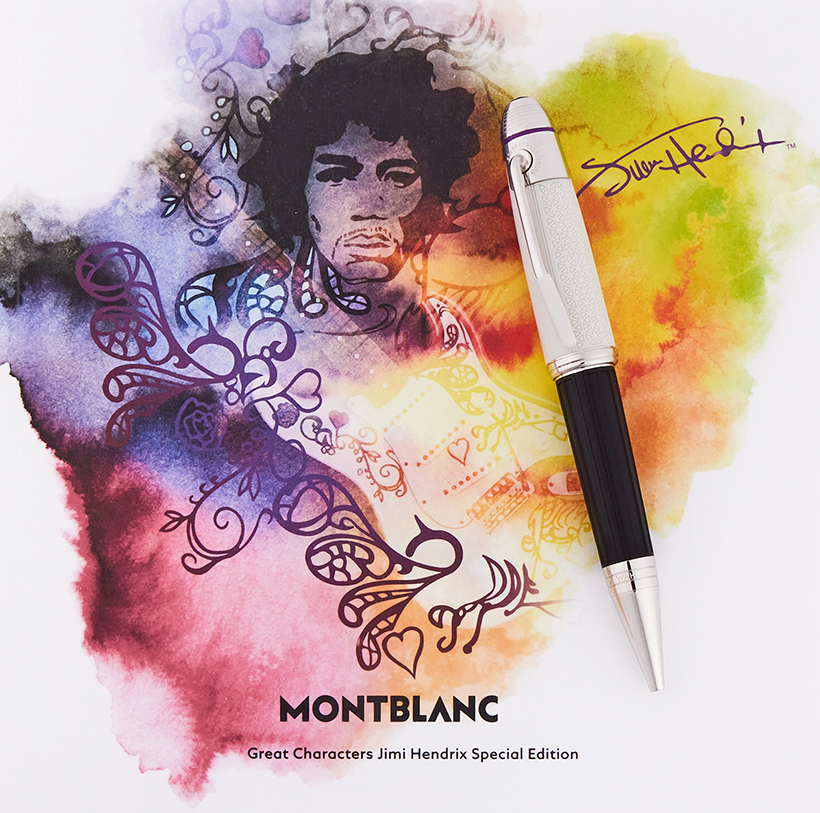 Montblanc, Great Characters, Jimi Hendrix, a special edition ballpoint pen, 2023 - March 2025.jpg