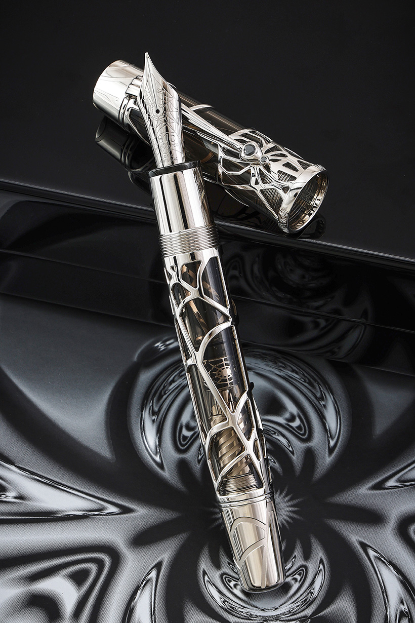 Montblanc, Magical Black Widow Skeleton 88 a limited edition fountain pen, no. 3688, 2004 - September 2024.jpg