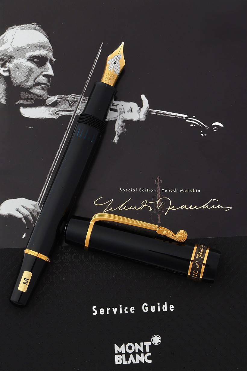 Montblanc, Donation Pens, Yehudi Menuhin A Special Edition Fountain Pen, 2000  - September 2024.jpg