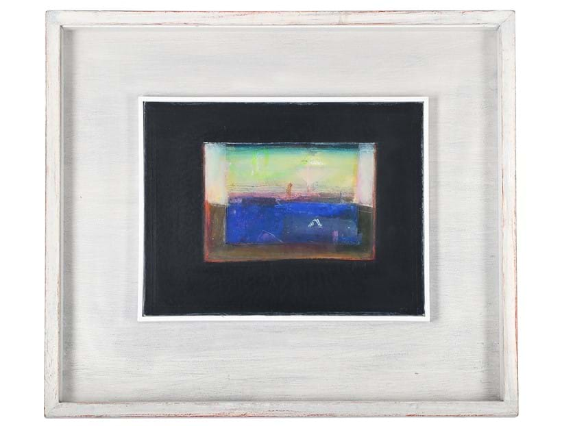 Inline Image - Lot 5: λ Susan Foord (British B.1945), 'Fading Light', signed (lower right), mixed media | Est. £200-400 (+ fees)