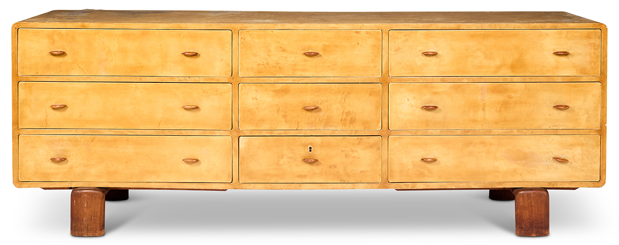 Lot 303 - Melissa Ulfane Collection - An Art Deco sideboard, circa 1945.jpg