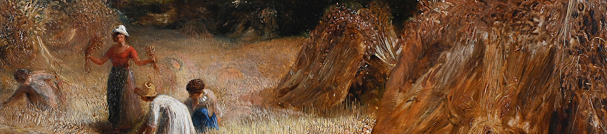 A Social Critique in Pastoral Form: Samuel Palmer’s 'The Gleaning Field' | The Richard Feigen Collection | 2 July 2025