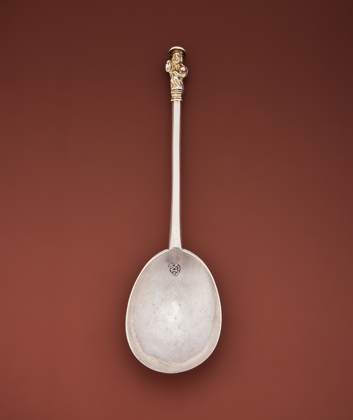 A mid 17th century West Country silver apostle spoon, The Master, Exeter Town mark only, circa 1650.jpg