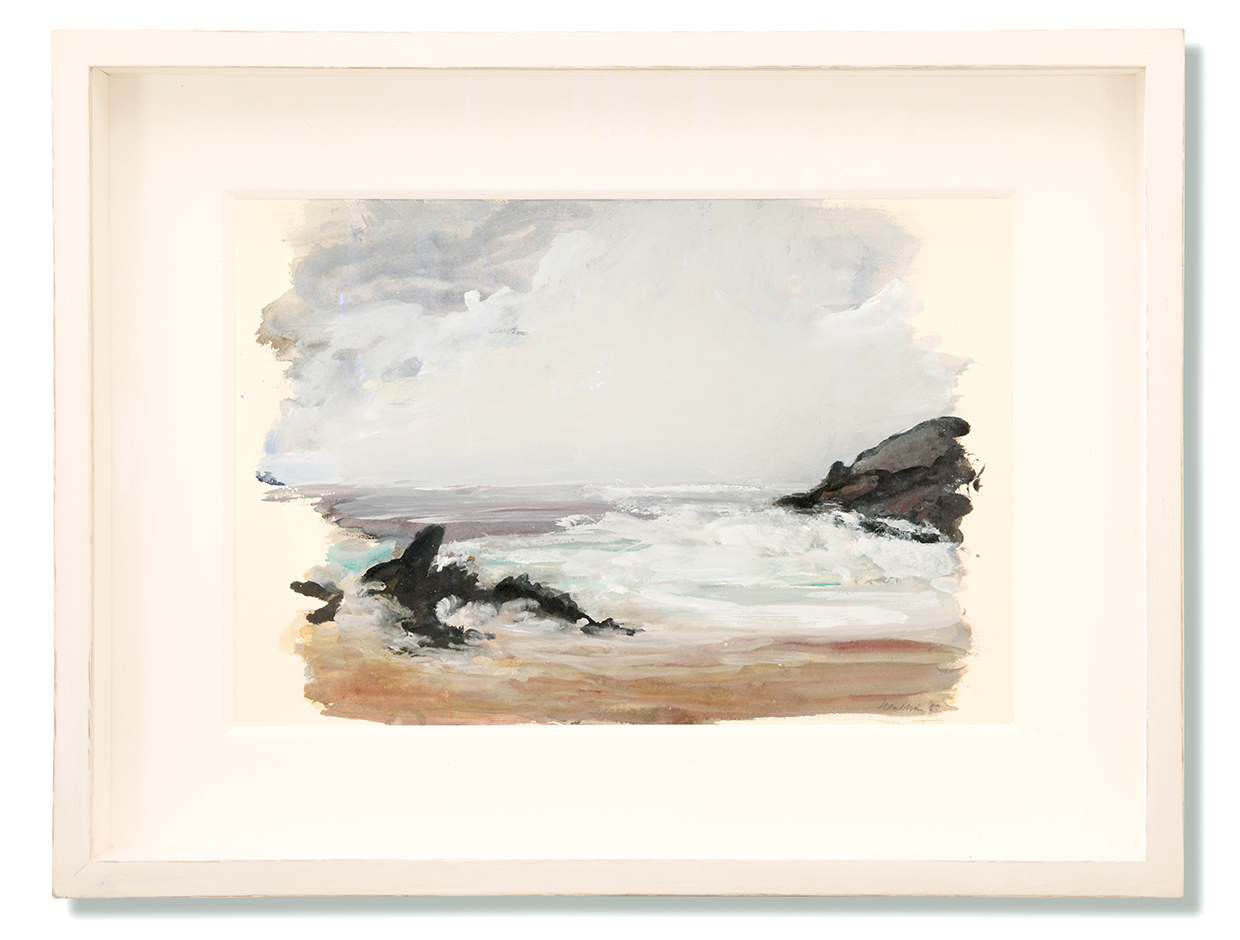 Lot 11 - MAGGI HAMBLING (BRITISH B. 1945) STORM LIGHT 1980 Watercolour and bodycolour on paper.jpg