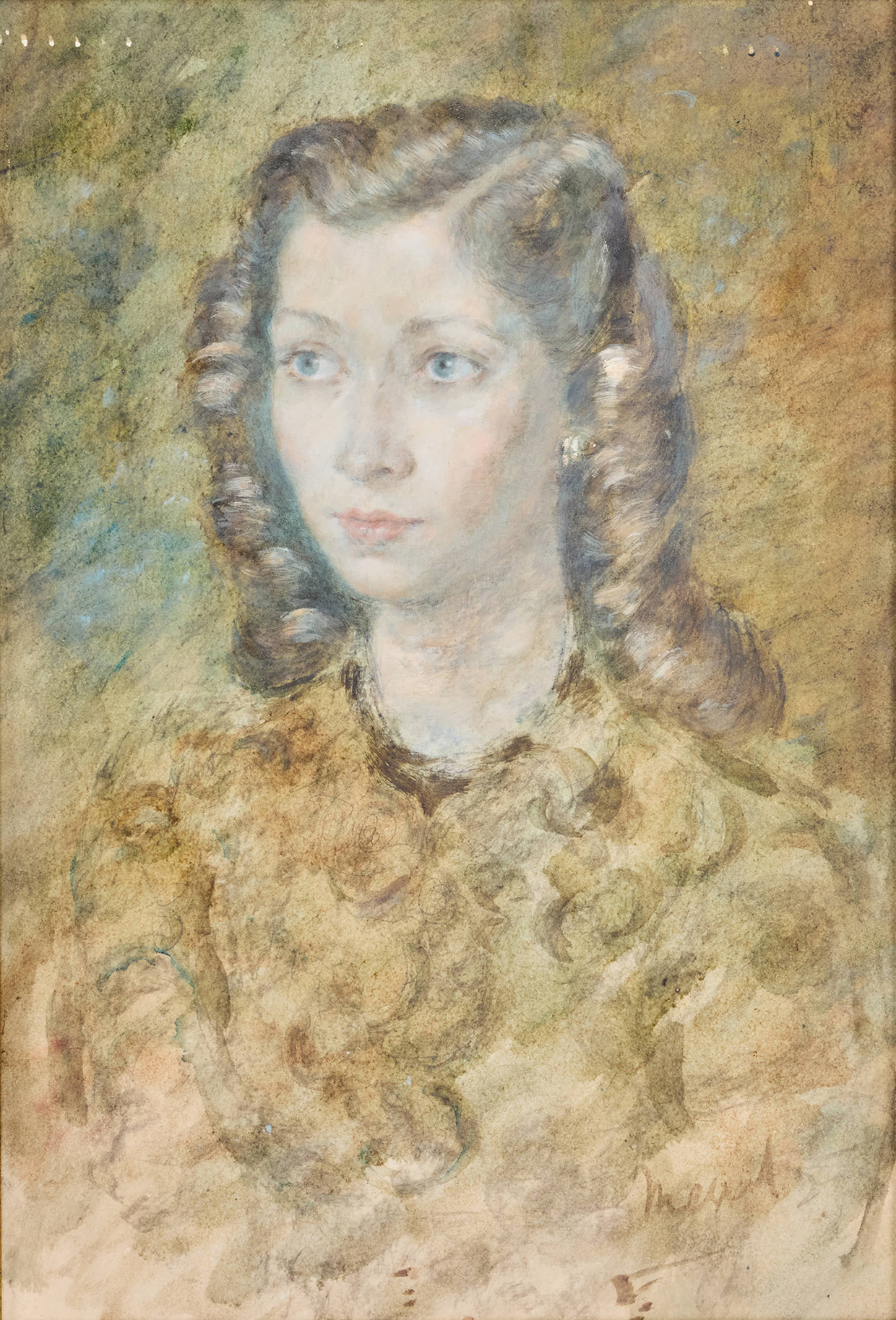Lot 17 - Oliver Messel, Portrait of Liza Paravicini.jpg (1)