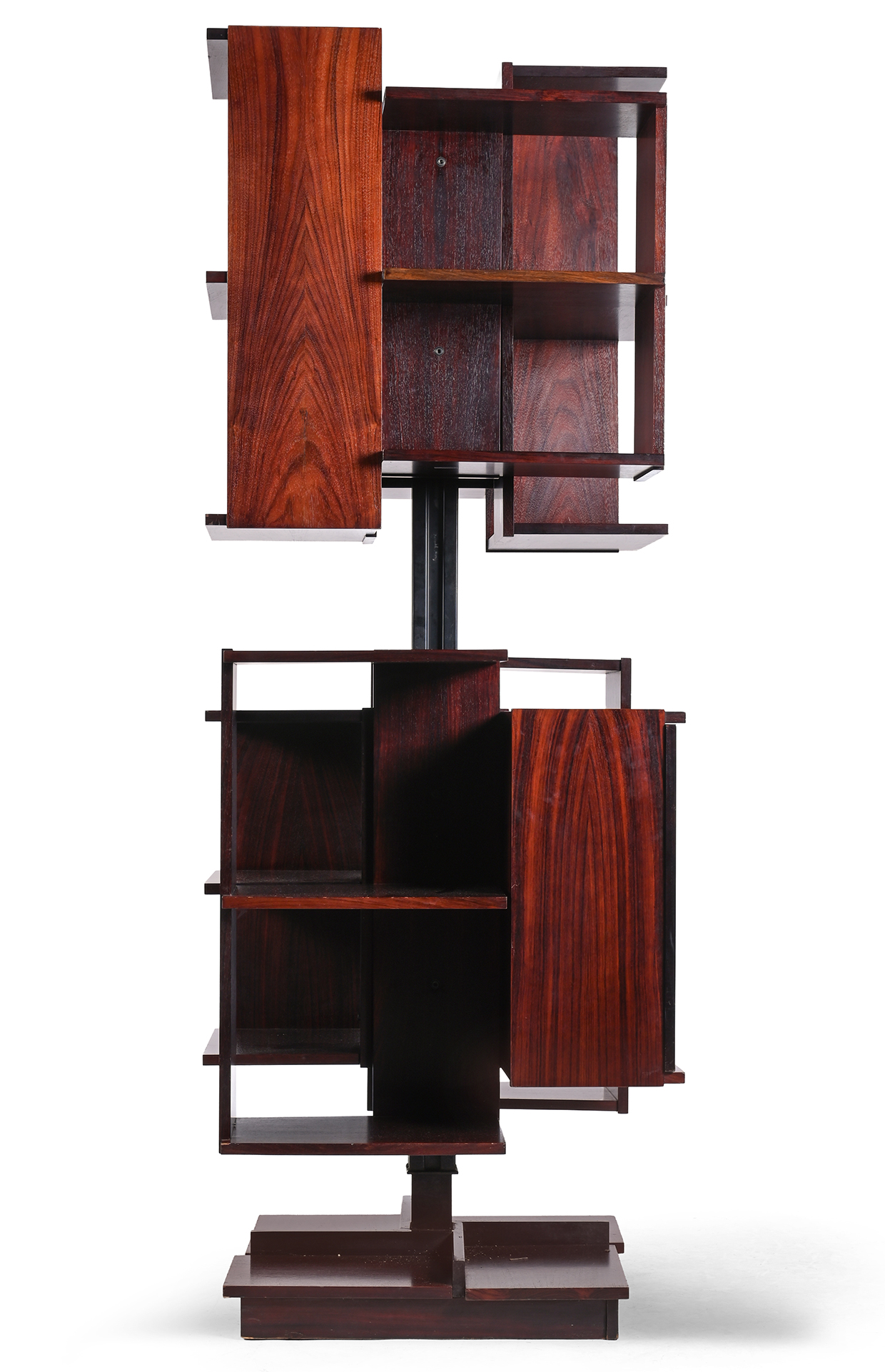 Lot 262 - Claudio Salocchi (Italian, 1934-2012), 'Centro' swivel bookcase for Sormani, designed circa 1960.jpg