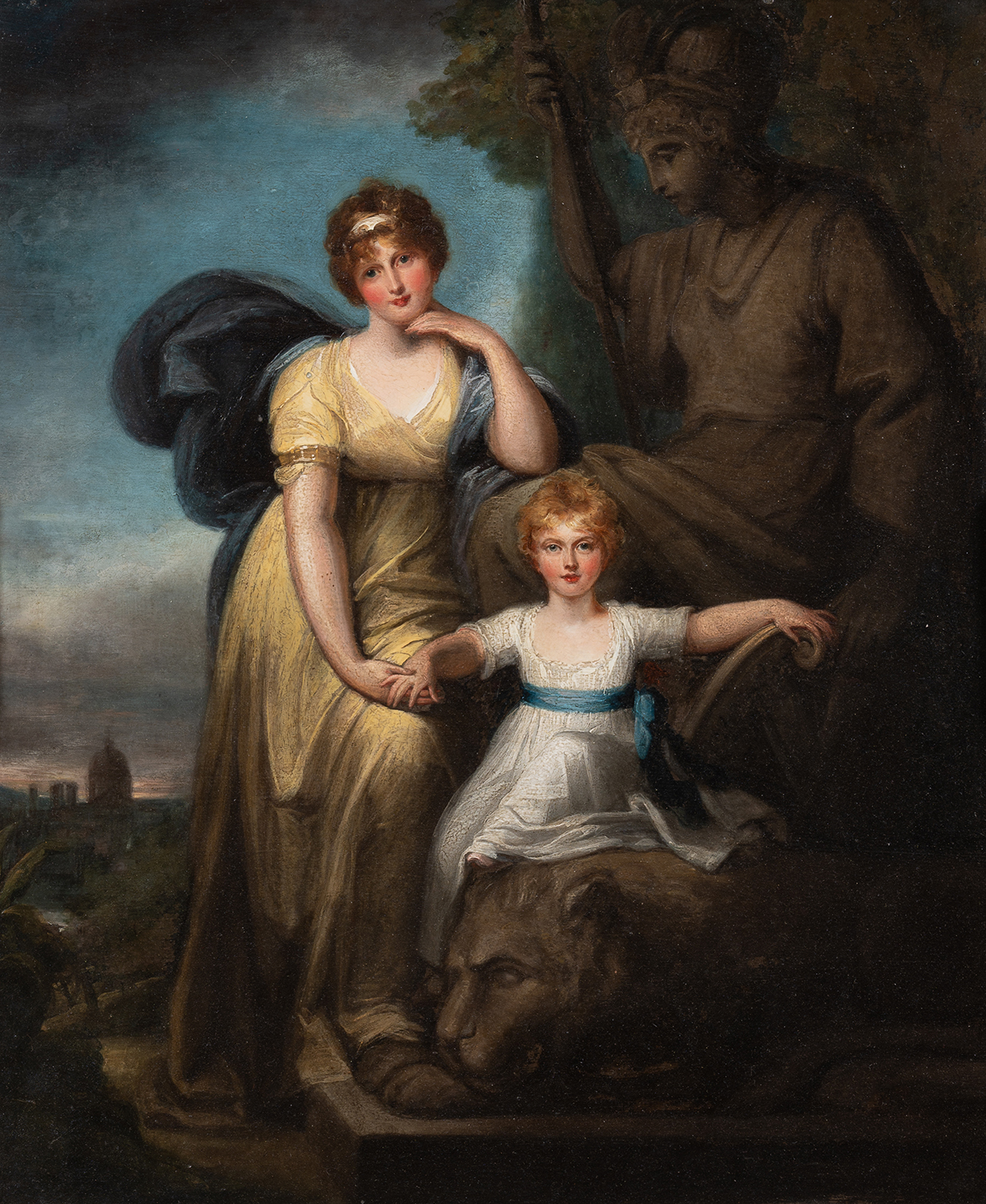 portrait of Caroline, Princess of Wales and her daughter, Princess Charlotte.jpg