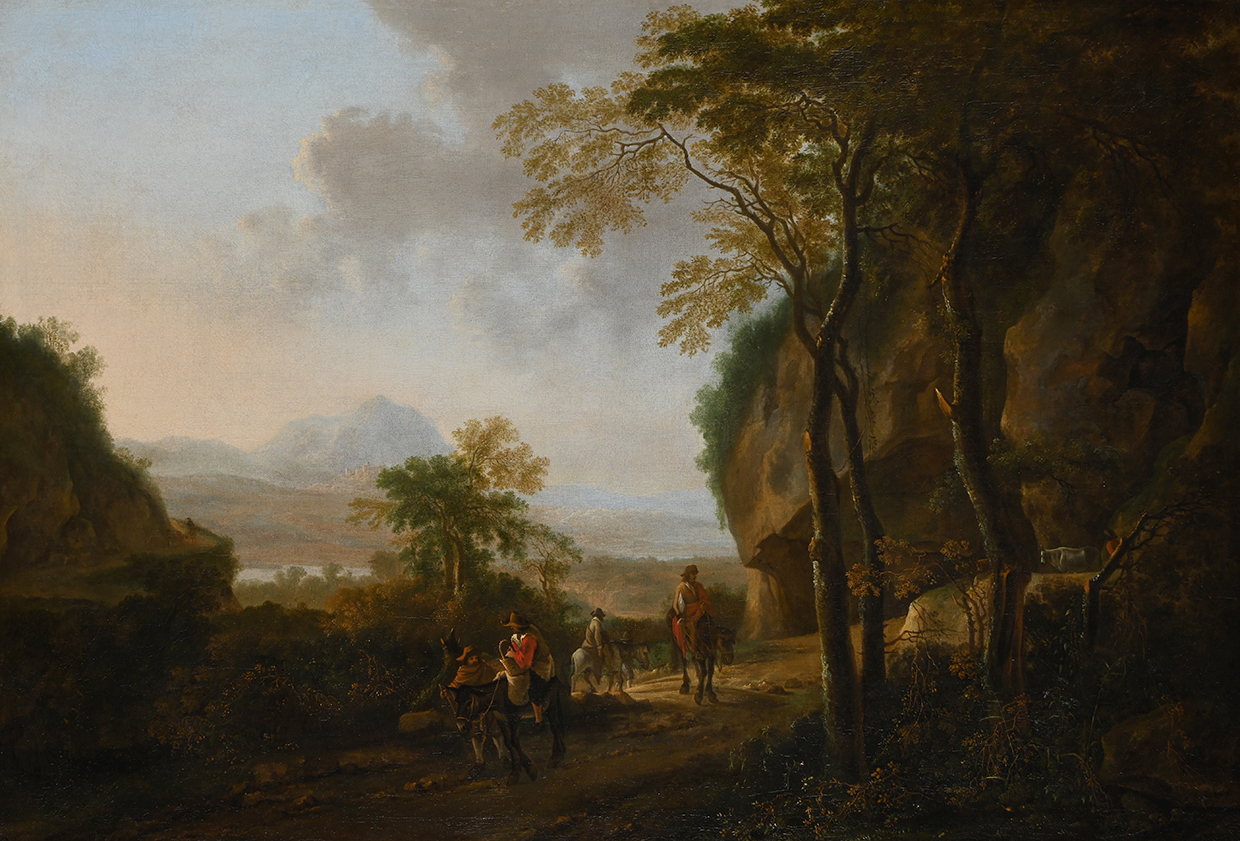 Travellers in an Italianate Landscape by Jan Both.jpg