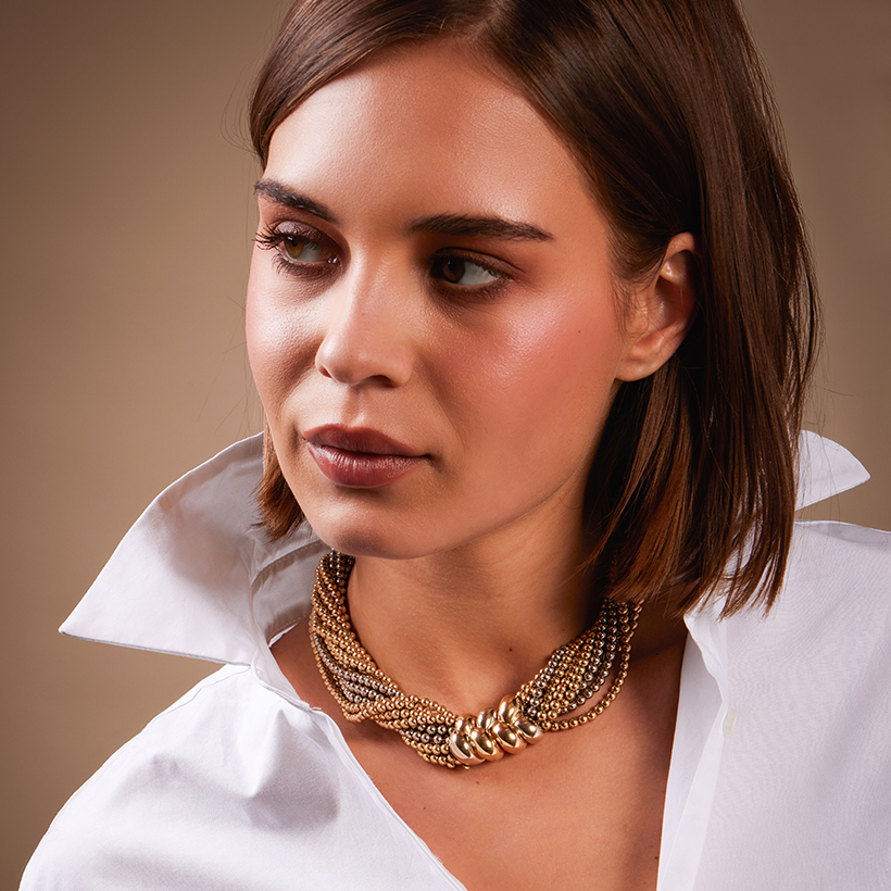 14809 Lot 62 Poiray, a bead torsade necklace 820w.jpg