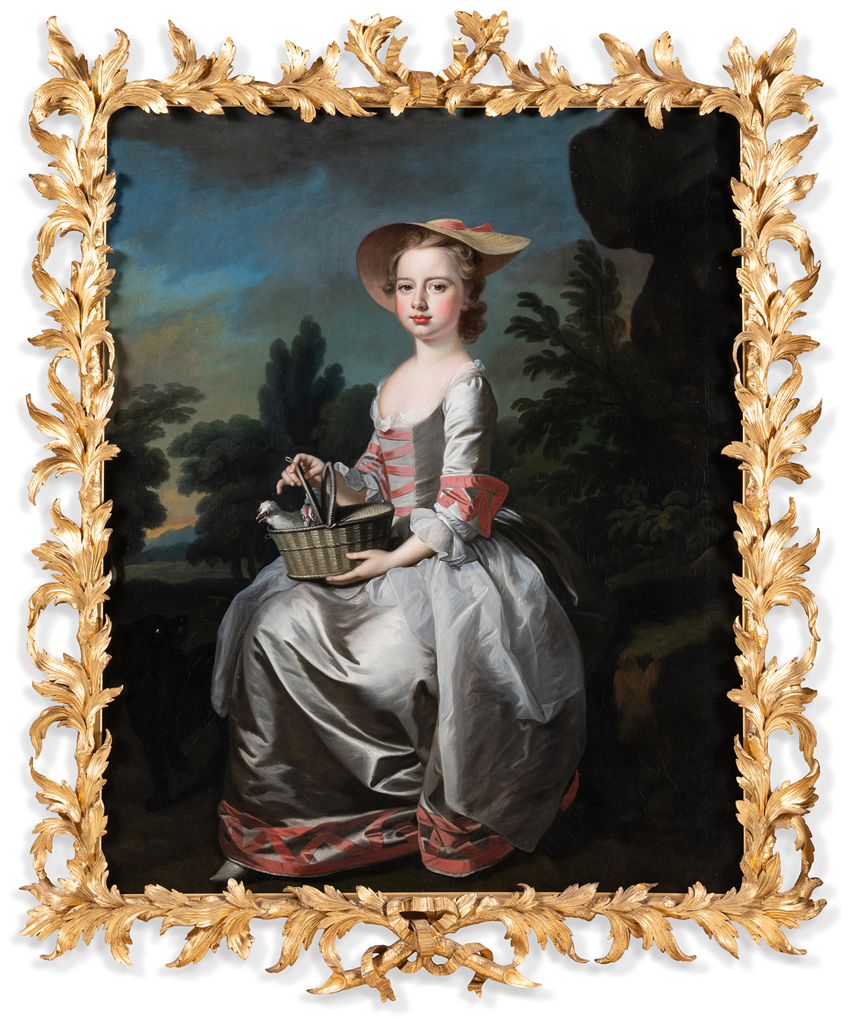 Lot 153 Thomas Hudon 'Portrait of Albinia Bertie as a Young Girl'.jpg