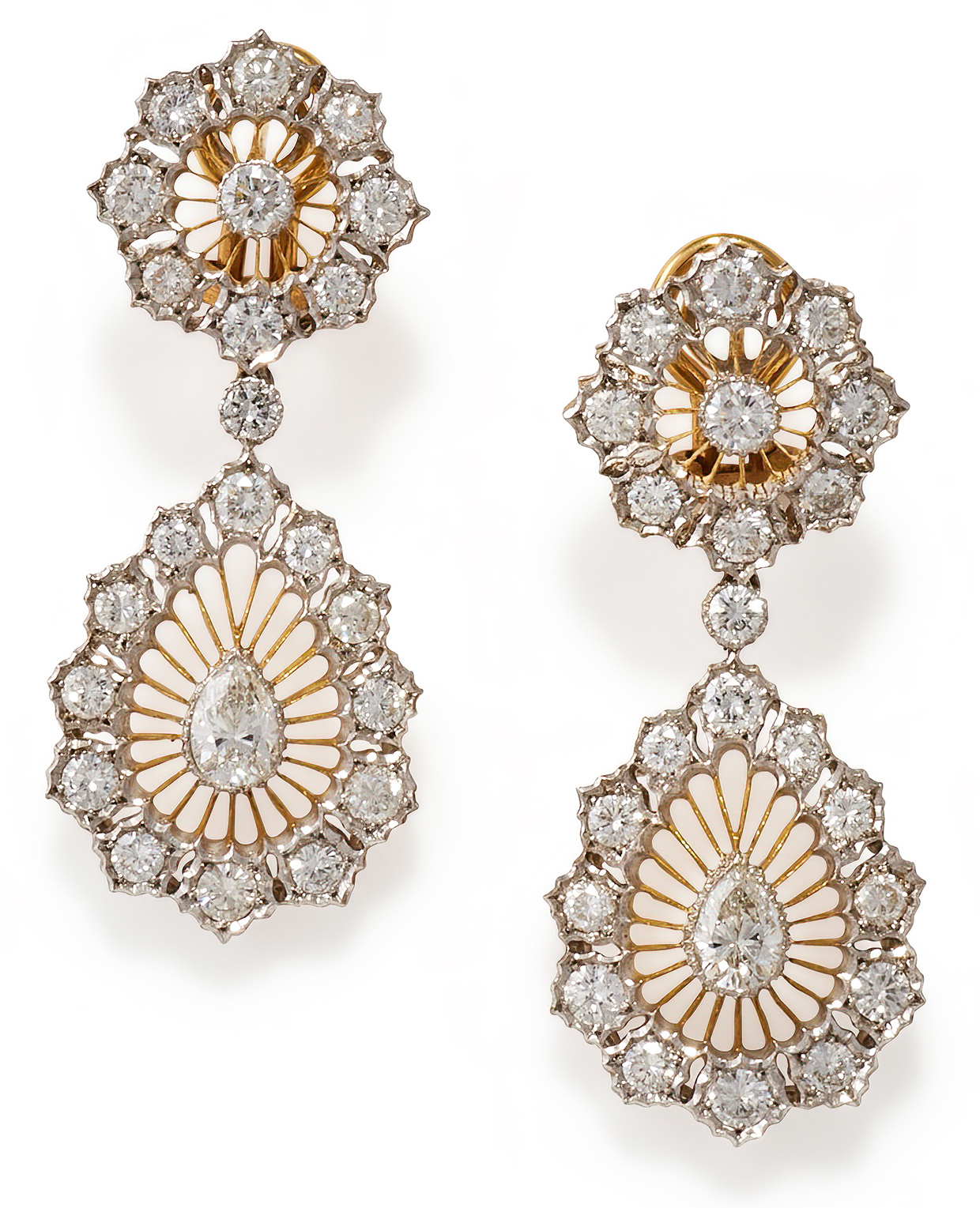 Lot 135 - Buccellati, a pair of diamond earrings.jpg