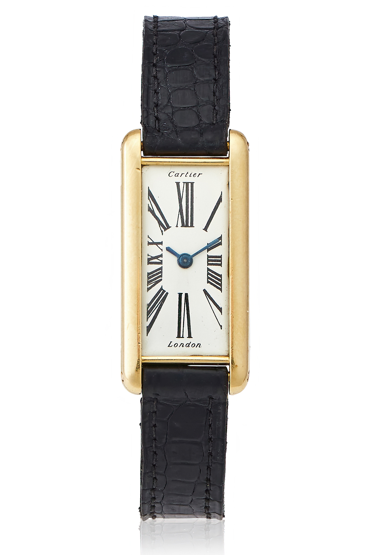 Lot 427 - Cartier, Tank Allongee, ref. 6911, an 18 carat gold wristwatch.jpg