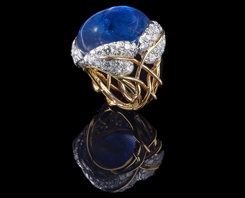 14448 Lot 339 Tiffany & Co., Jean Schlumberger, a Star Sapphire and Diamond Dress Ring  Sold for £68,750.jpg