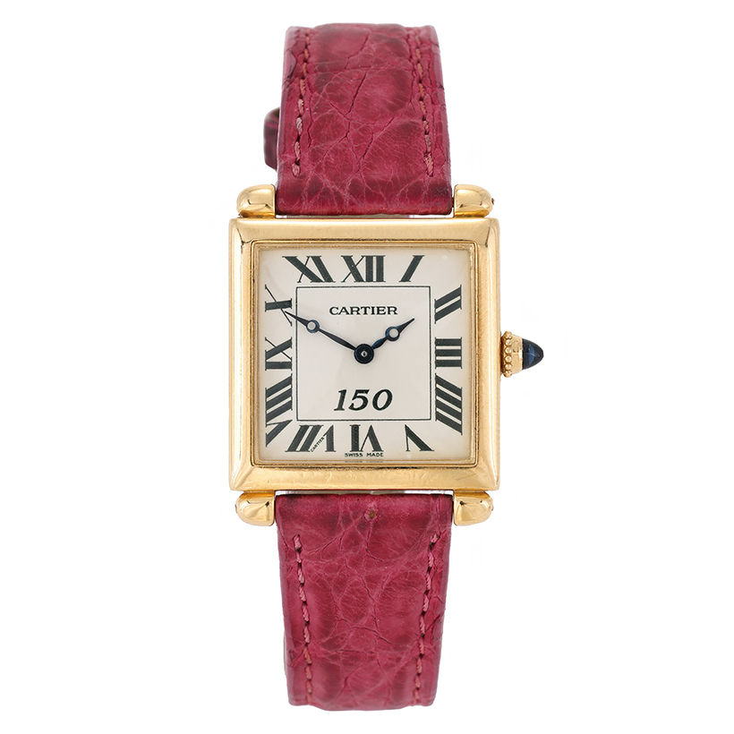 14611 Lot 224 Cartier, Tank Obus, Harrods 150th Anniversary, Ref. 1630, a limited edition 18 carat gold wristwatch, circa 1999.jpg