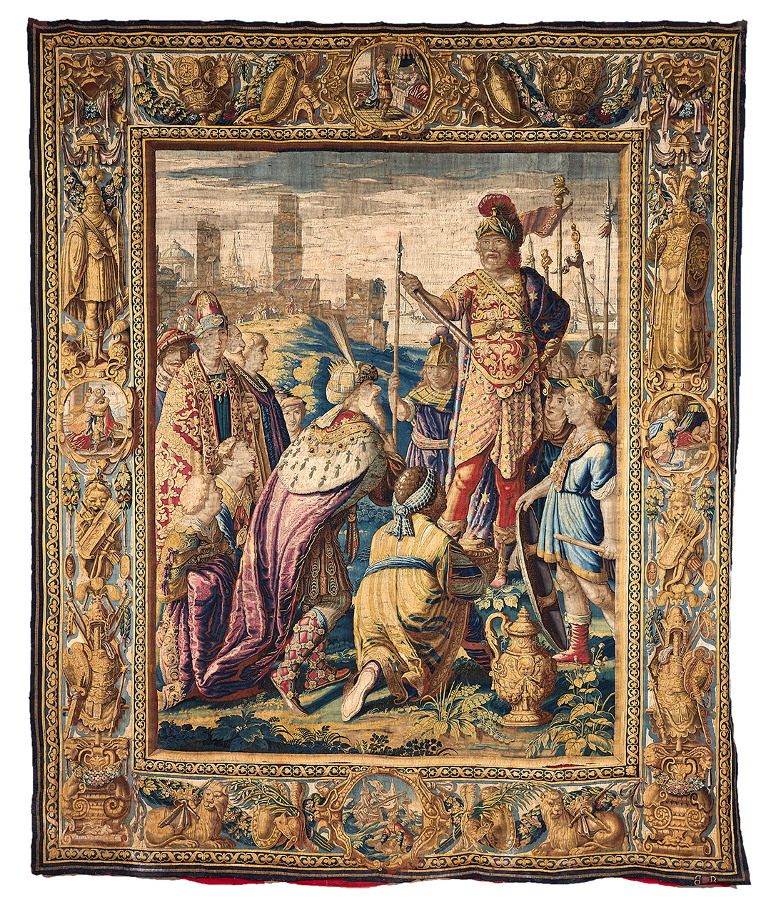 A Flemish historical tapestry, probably Brussels, after Karel van Mander II, second quarter 17th century | The Collection of Sir William Whitfield CBE