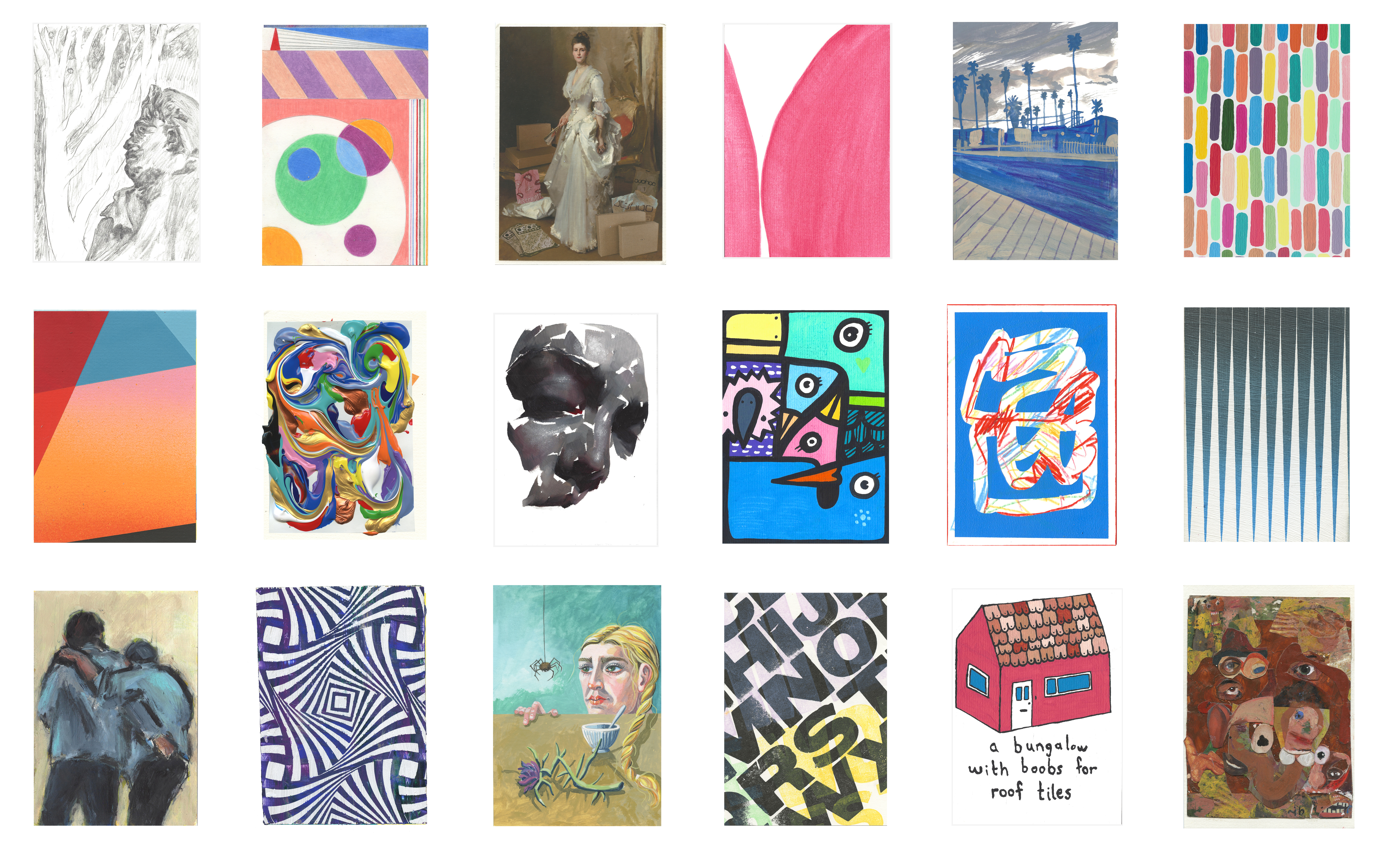 Art on a Postcard Summer Auction