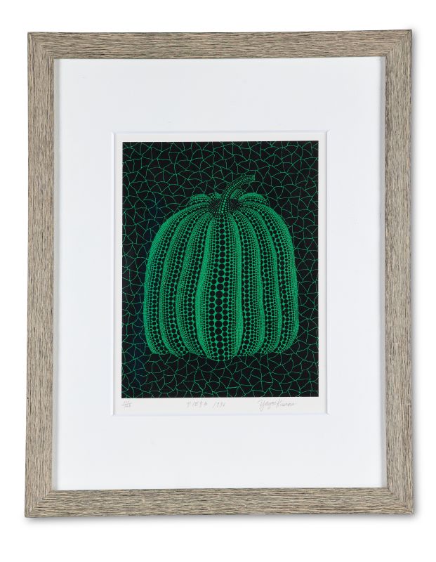 Lot 65: Yayoi Kusama (Japanese b. 1929), Pumpkin (GT) (Kusama 229)