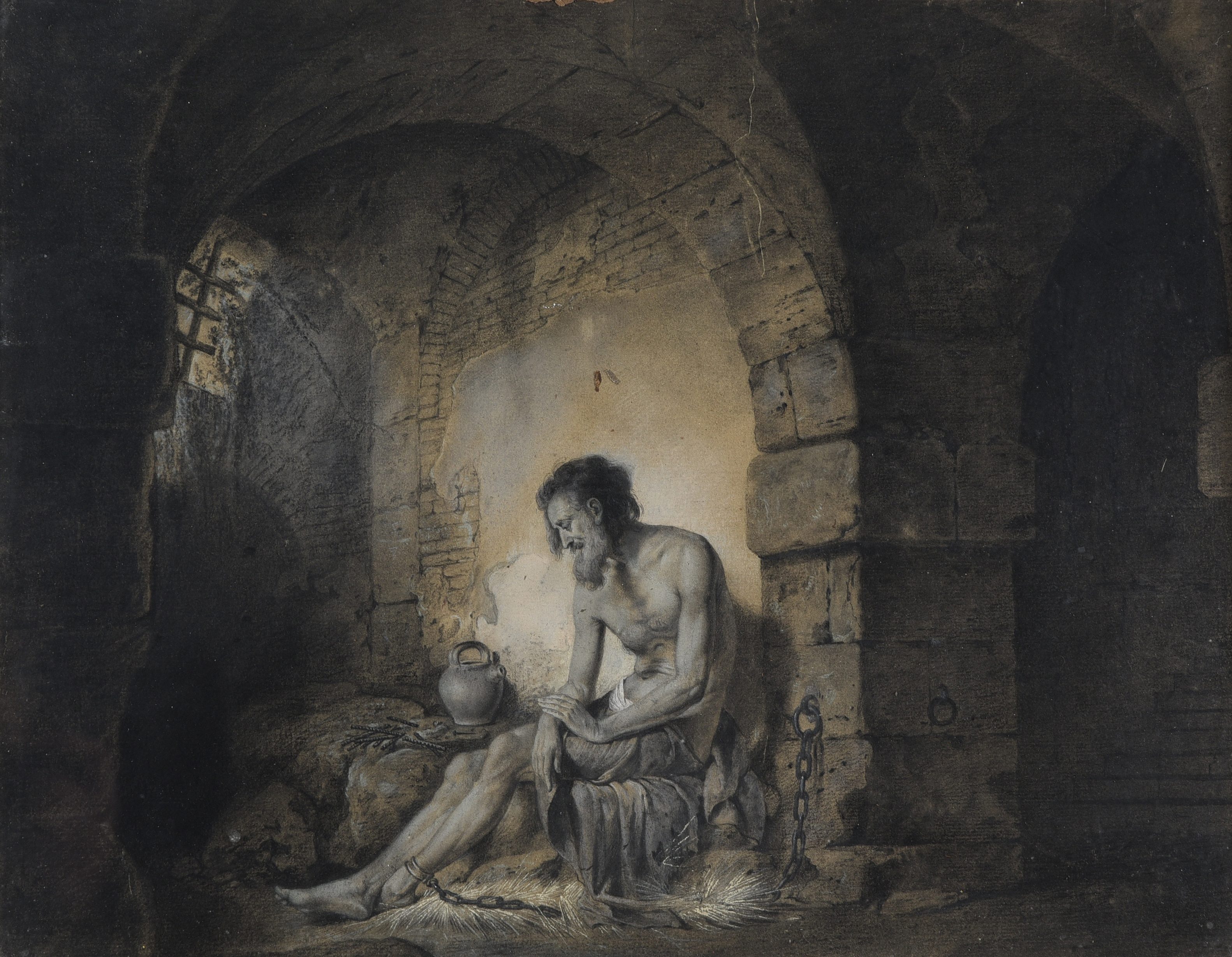 Rediscovered Work 'The Captive, from Sterne' by Josiah Boydell to be Auctioned | Old Master, British and European Art Auction