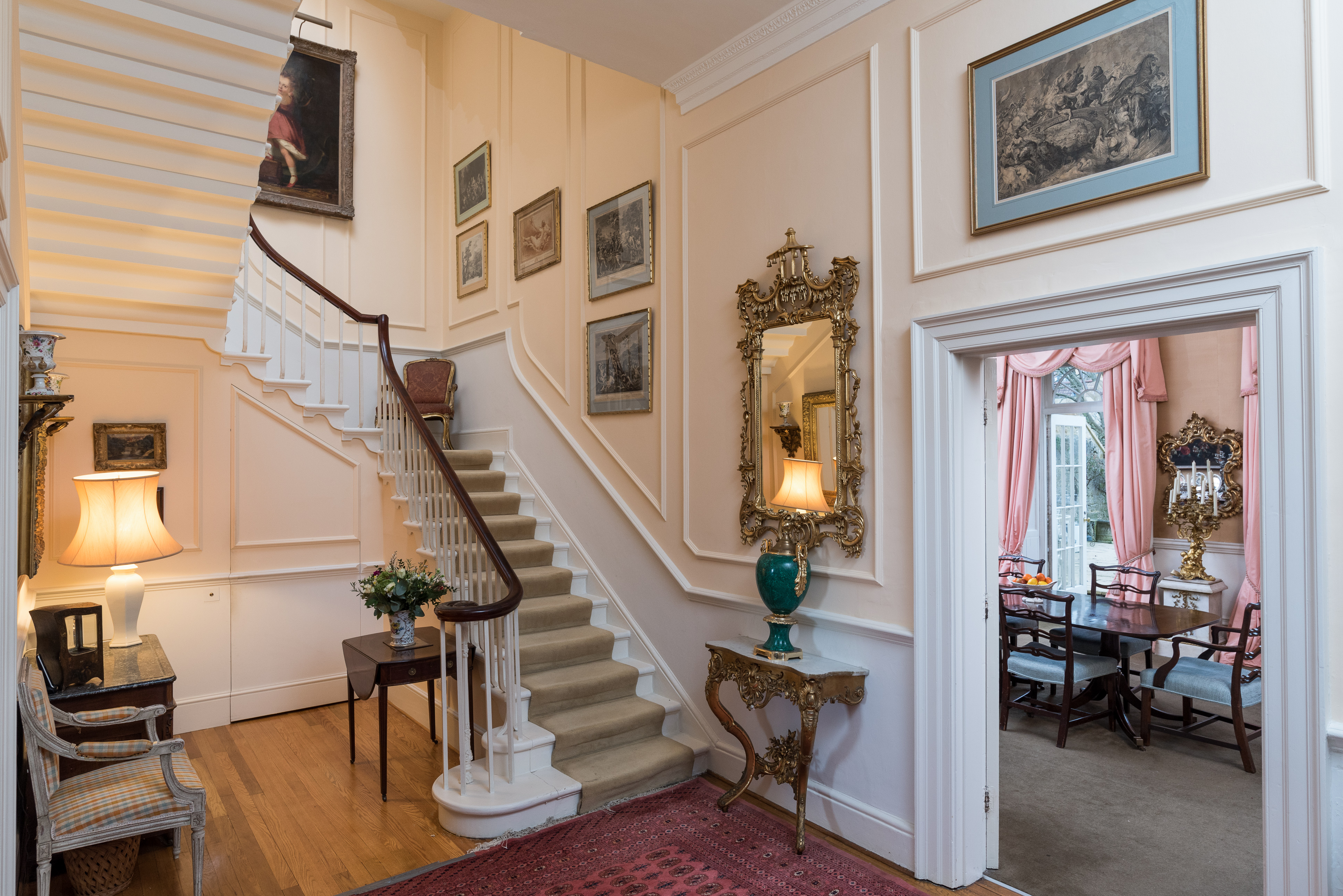 Interiors to include the selected contents of 9 Royal Crescent