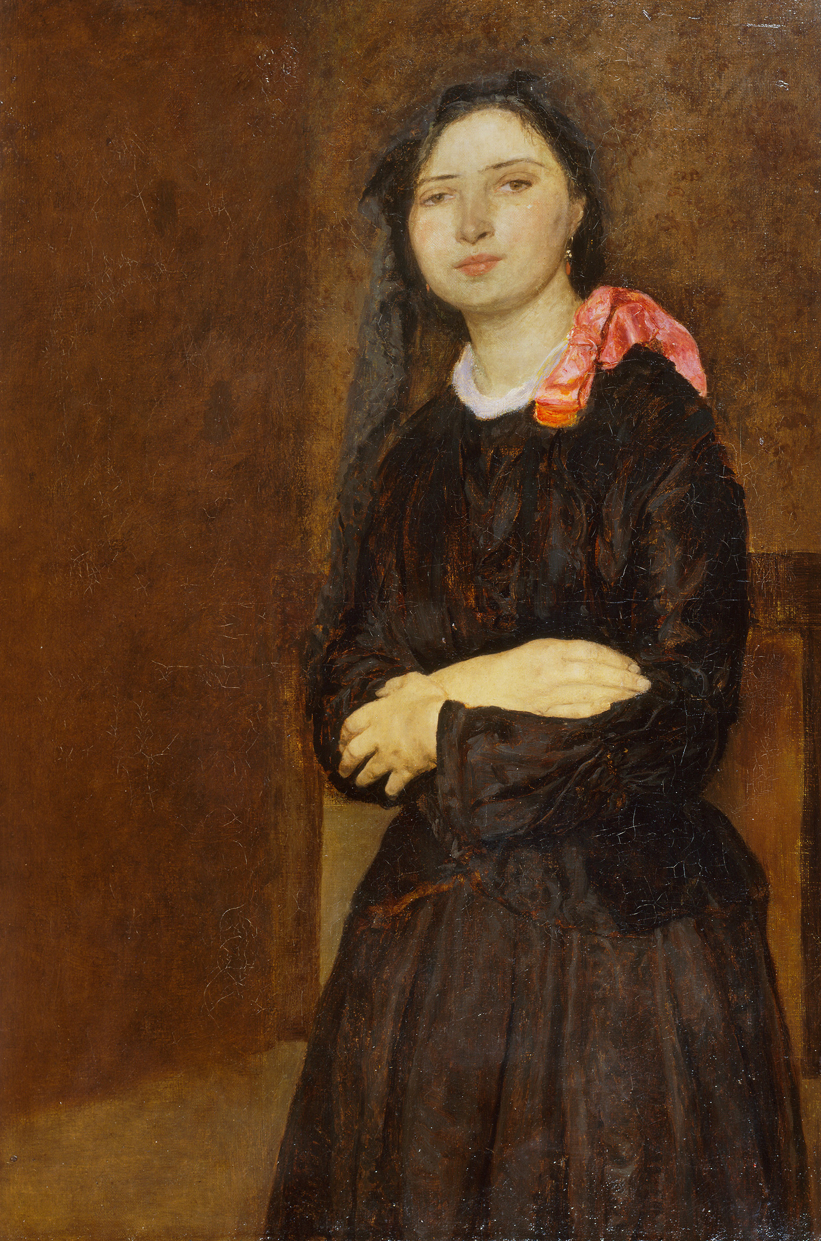 Fig27_Gwen John, Dorelia in a Black Dress, 1903-4. Oil on canvas, 73 x 48.9 cm Tate.jpg