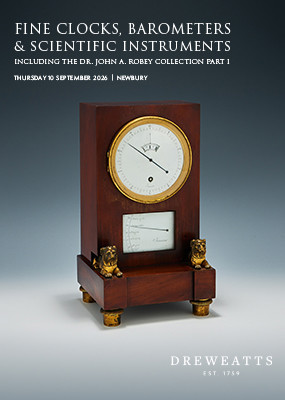 Fine Clocks, Barometers & Scientific Instruments: Including The Dr. John A. Robey Collection Part I Image