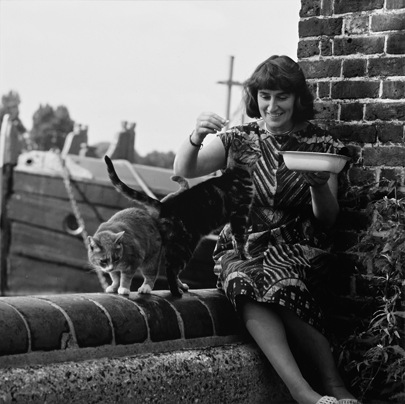 Mary And Her Cats, Durham Wharf, Hammersmith