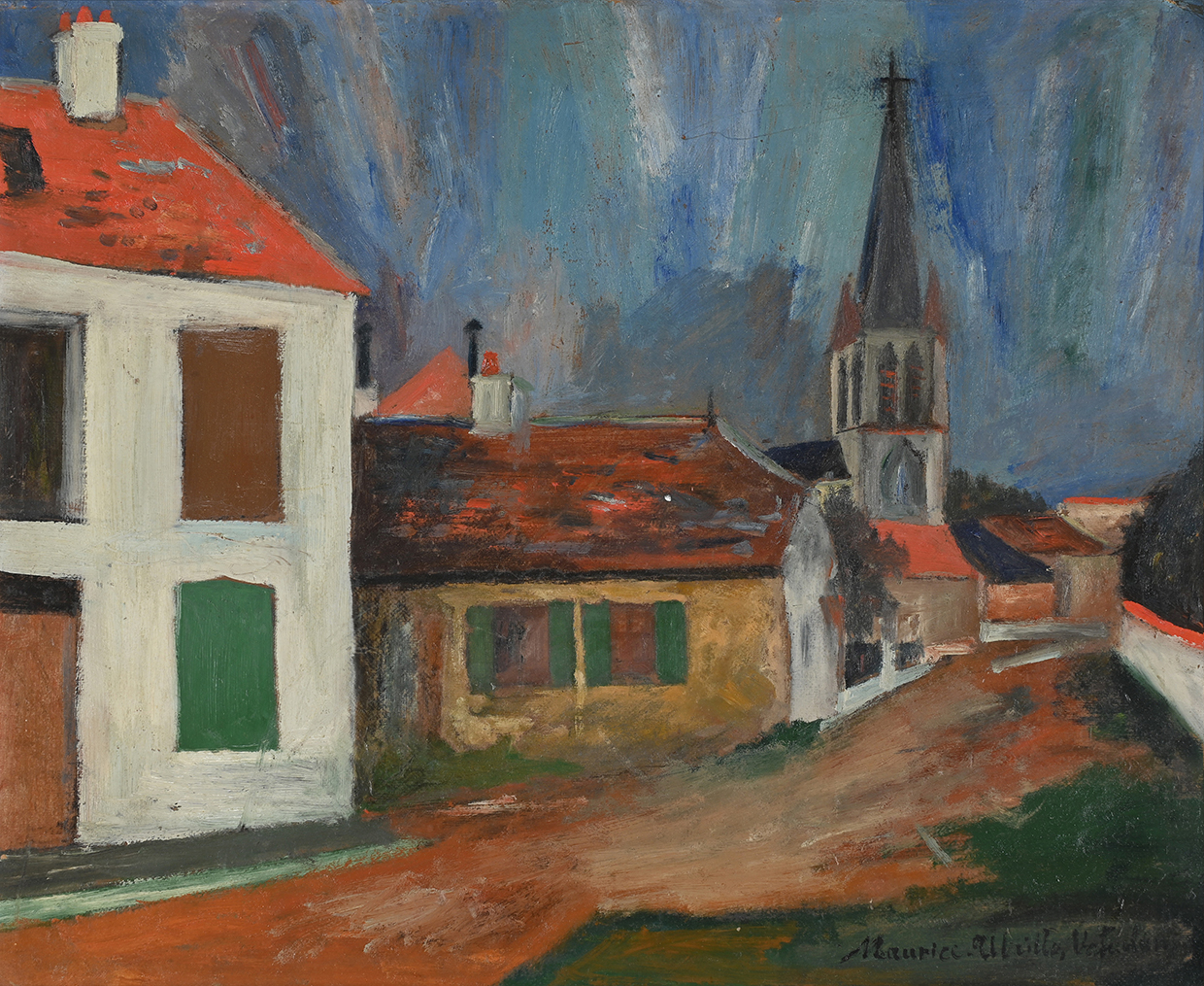 Lot 181A Maurice Utrillo, 'Eglise De Bessines Su Gartempe'