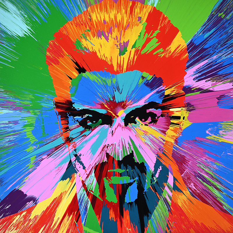 Large-Scale Damien Hirst Spin Portrait of the Late Music Icon George Michael | Modern & Contemporary Art | Wednesday 11 March 2026