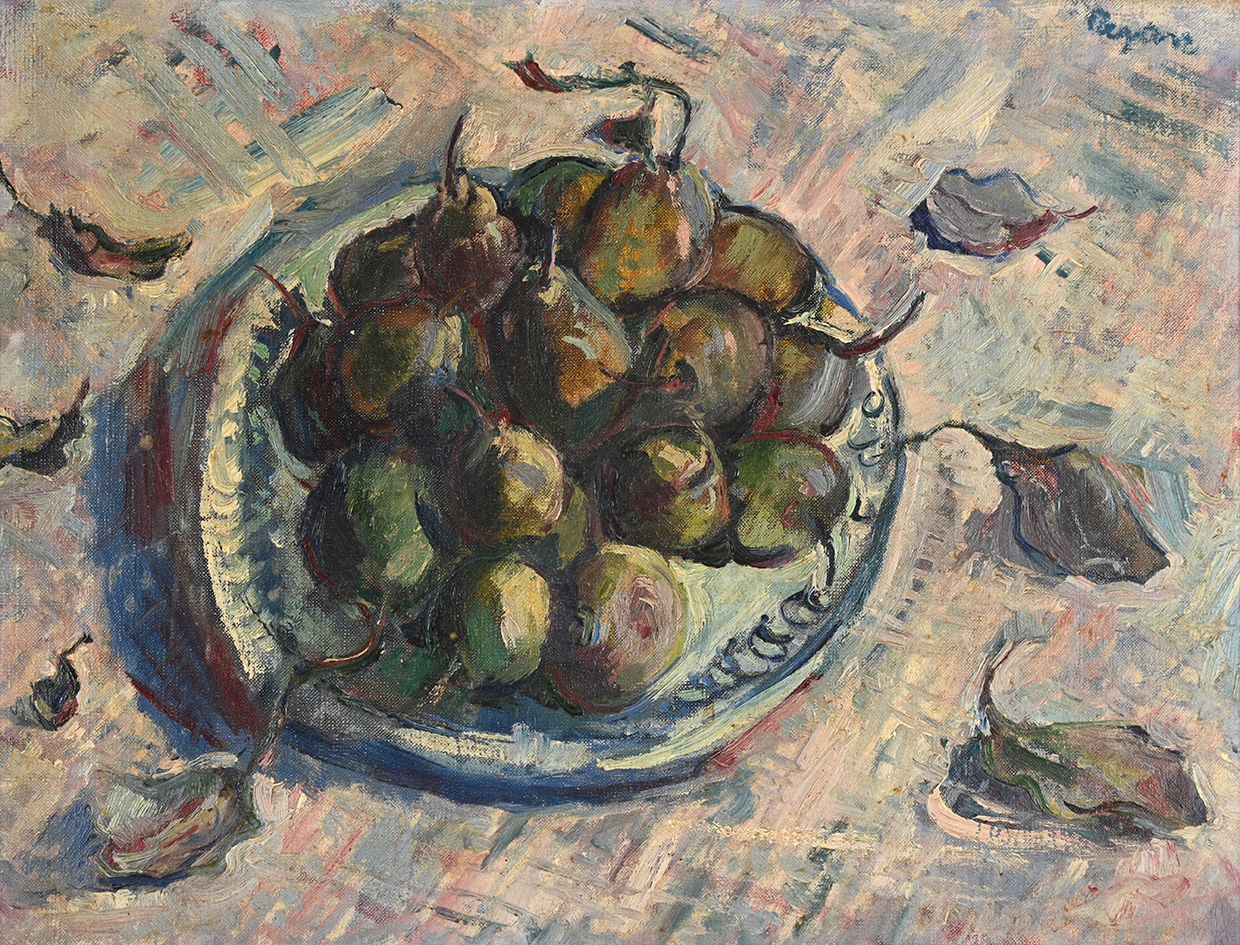 Lot 201 ADRIAN RYAN (BRITISH 1920 1998), FIGS ON A PLATE