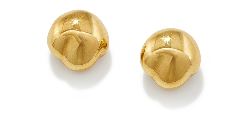 14835 Lot 157 Elsa Peretti For Tiffany & Co., A Pair Of 'Free Form' Stud Earrings